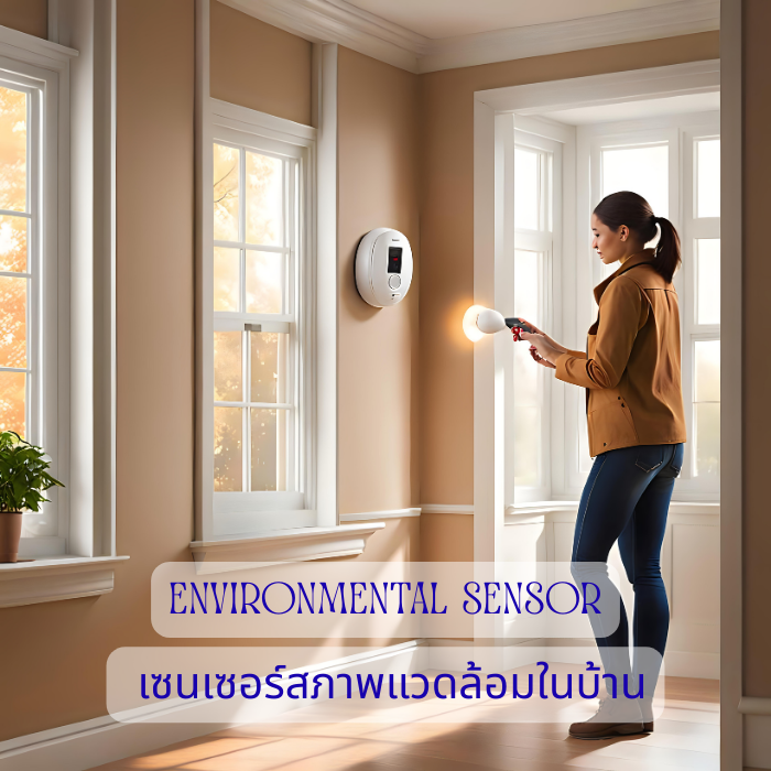 Environmental Sensor เซนเซอร์สภาพแวดล้อมในบ้าน